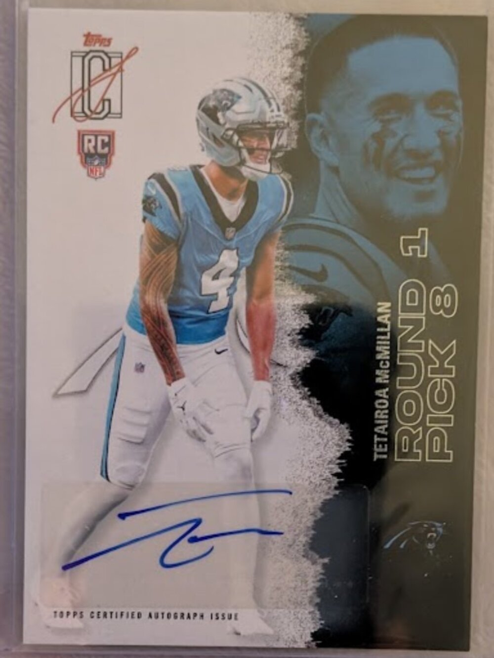 2025 Topps TETAIROA MCMILLIAN #230